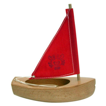 Small toy sail boat