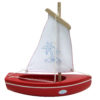 Small Red Toy Sailing Boat