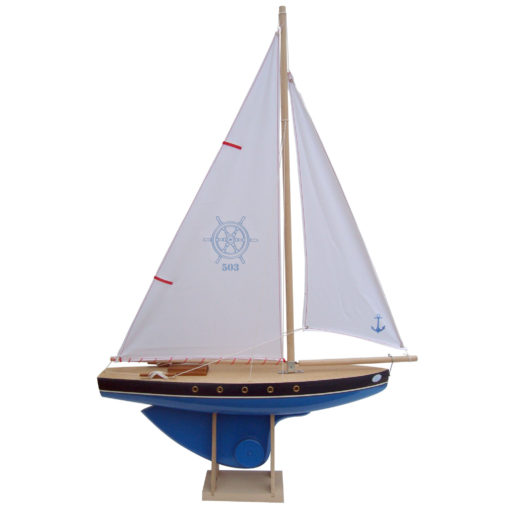 Bateaux Tirot boat 503 blue, large toy boat