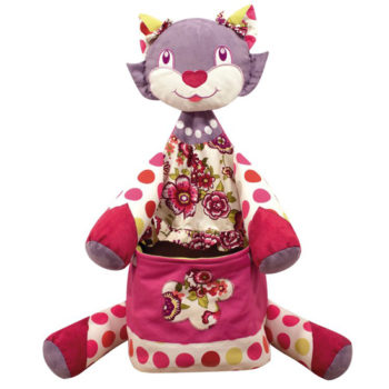 Little French Heart cat toy box