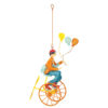 Triple-balloons-orange French hanging mobile