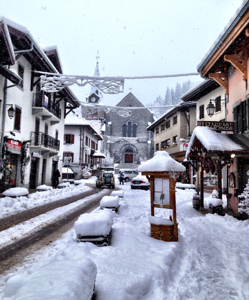 Les Gets snow time