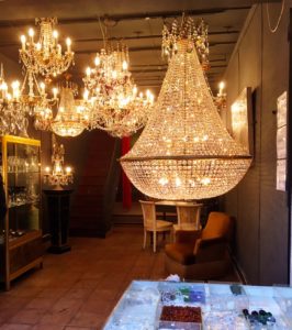 Paris Flea Markets - Chandeliers