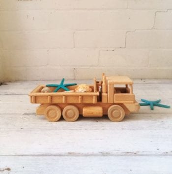 Traditional Wooden Toy Truck