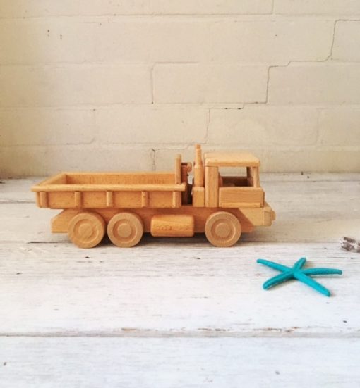 Traditional Wooden Toy Truck