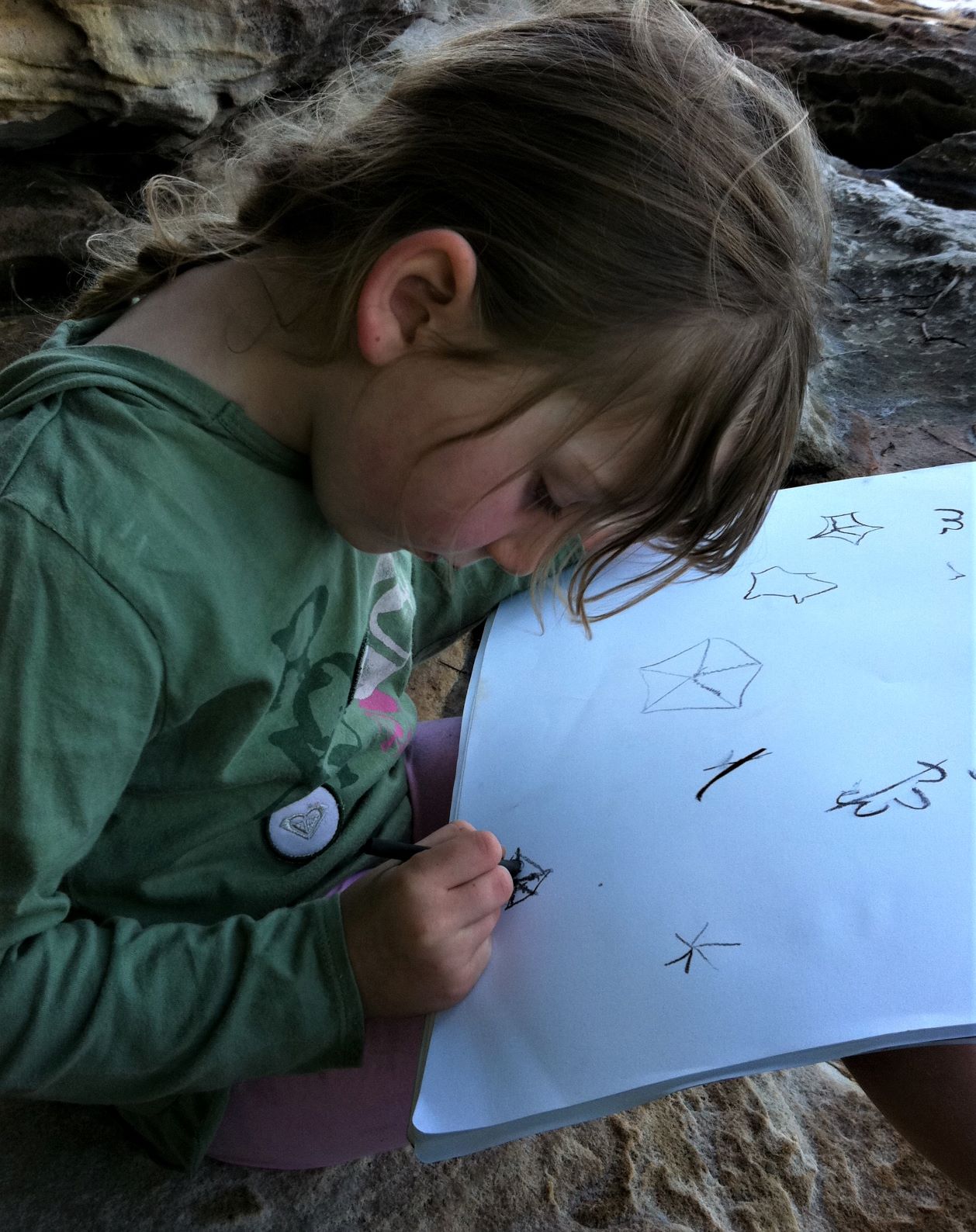 Children Loving Art