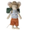 Maileg Hiker Mouse Big Brother - Little French Heart