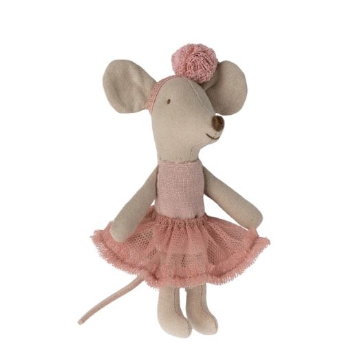 Maileg Ballerina Mouse Little Sister Rose - Little French Heart