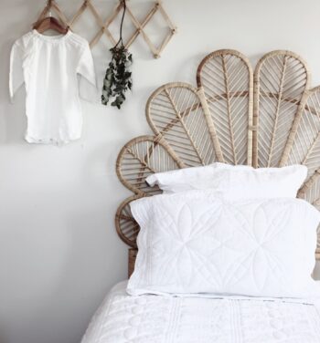 Little French Heart Single-white-bed-quilt-girl-kids-bedding-bonne-mere_