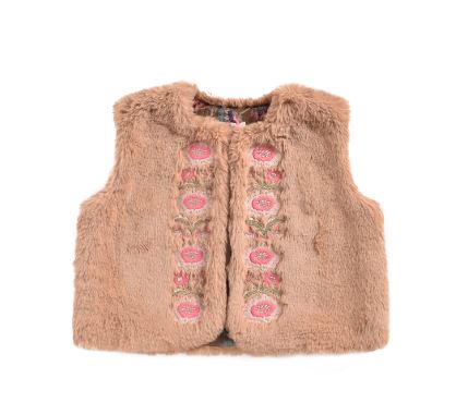 Louise Misha Vest Bianca Nuts Little French Heart