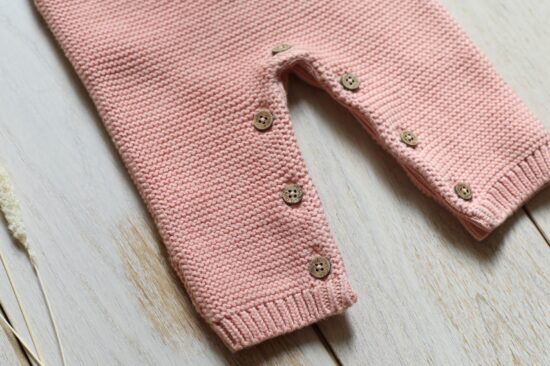 Louise Misha Baby Girl Overalls Bubble Gum Little French Heart