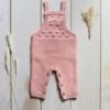 Louise Misha Baby Girl Overalls Bubble Gum Little French Heart