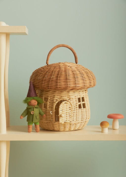 Mushroom Basket-Little French Heart
