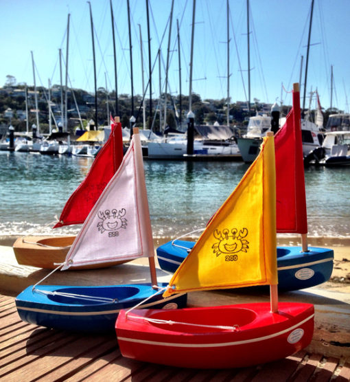 toy wooden sailboats