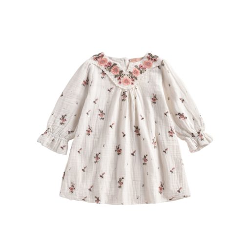 Louise Misha Blouse Off white Flowers Ines Dress
