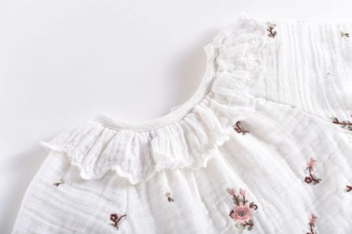 Louise Misha Blouse Off white Flowers resized