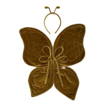 Numero 74 Butterfly Wings Gold Little French Heart