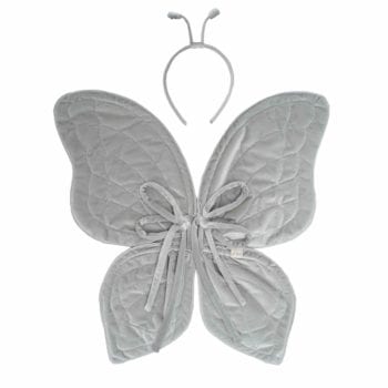 Numero 74 Butterfly-Wings-Silver Little French Heart