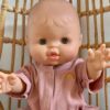 Paola Reina Gordis Bella Caucasion Baby Doll with Blush Pajamas Little French Heart