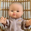 Paola Reina Gordis Eva Asian Baby Doll with Lilac Pajamas Little French Heart