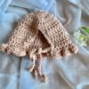 Dolls Ruffle Bonnet Crochet Magnolia