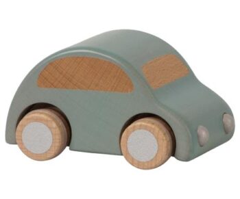 Maileg Wooden Car Light Blue