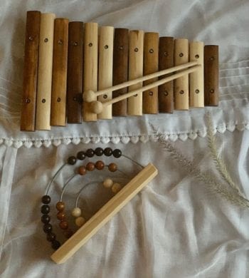 Xylophone Natural Little French Heart