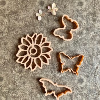 Butterflies and Sunflowers Eco Dough Cutters