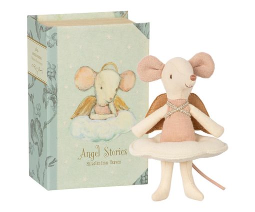 Maileg Big Sister Mouse In Book with Fairy