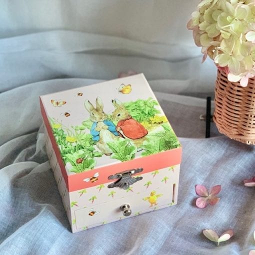 Peter Rabbit Music Box Carrottes Little French Heart
