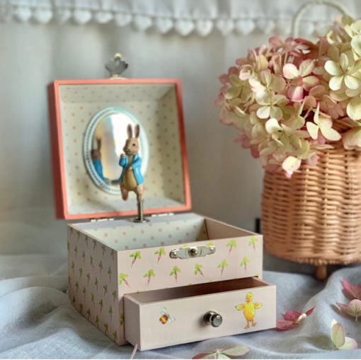 Peter Rabbit Music Box Carrottes Little French Heart