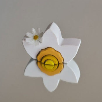Raduga-Grez-Narcissus-Little-French-Heart-with-Flower