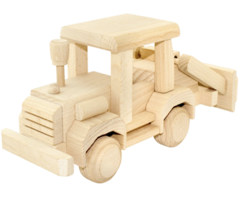 Wooden Tractor