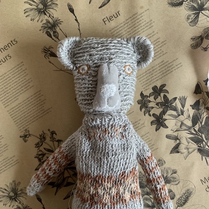 Sophie Digard Ted in Grey Multi Sweater