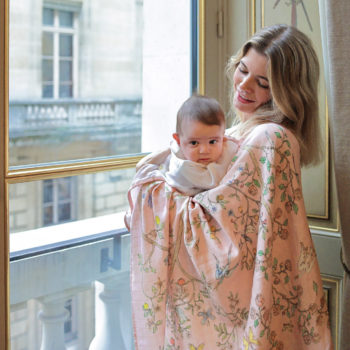 Atelier-Choux-In-Bloom-Pink-Baby Wrap #littlefrenchheart