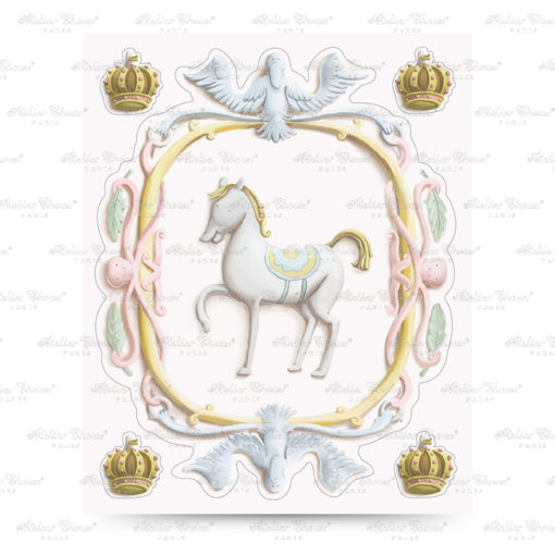 Atelier Choux Wall Sticker Horse #littlefrenchheart