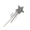 Numero 74 Carolina Star Wand Silver Grey