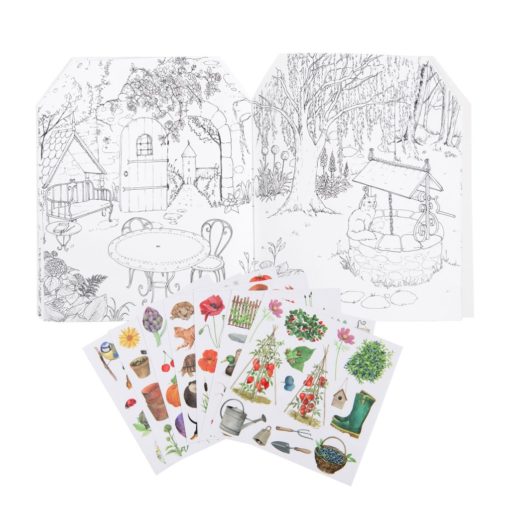 Le Jardin Gardener Sticker Book #Littlefrenchheart contents