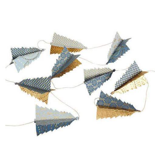 Maileg-Christmas-Paper-Trees-on-Blue-String