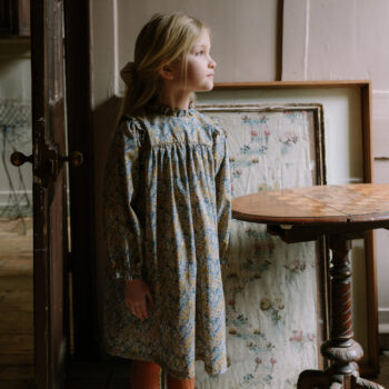 Nellie Quats Marbles Dress Aubrey Forest Liberty Print #littlefrenchheart