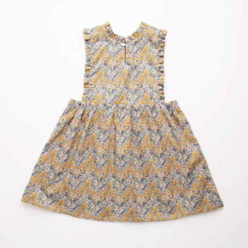 Nellie Quats Marlow Pinafore Aubrey Forest Liberty Print #littlefrenchheart