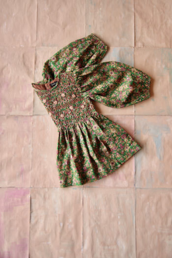 Bonjour Diary Handsmock Blouse Small Flowers #Littlefrenchheart4