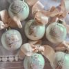 Paris Christmas Baubles Blush #Littlefrenchheart