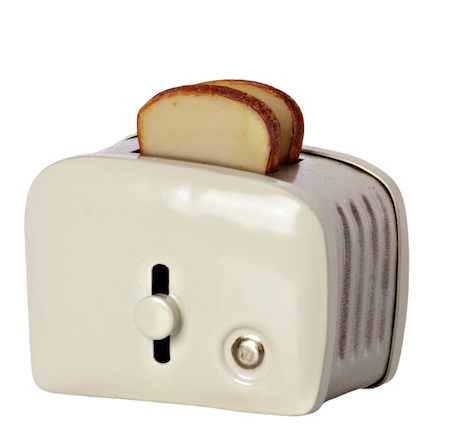 Maileg Miniature Toaster Off White