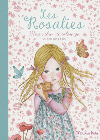 Les Rosalie Colouring Book #Littlefrenchheart