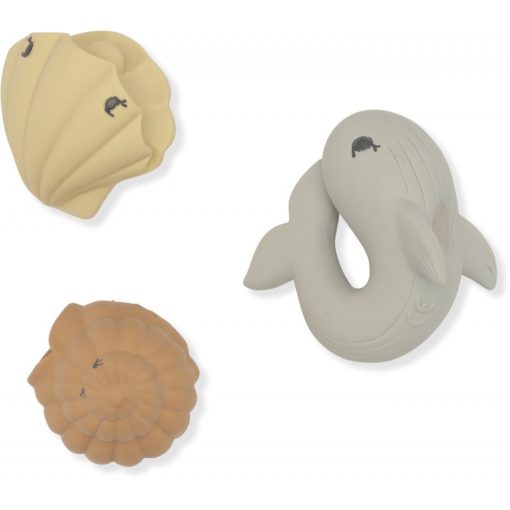 Kongessloejd Bath Toys Ocean Whale/ Shell/ Clam