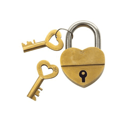Key to your Heart Lock