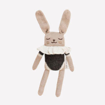 Main Sauvage Bunny Knit Toy - Black Bodysuit Main Sauvage Bunny Knit Toy - Black Bodysuit