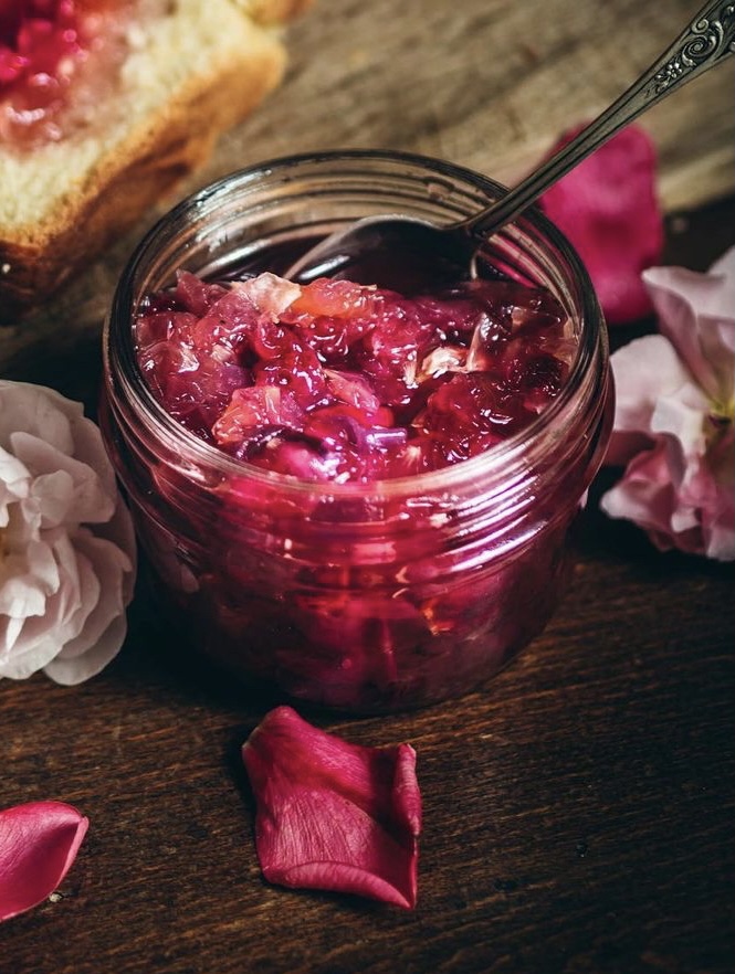 French Rose Petal Jam by Jennifer Pogmore