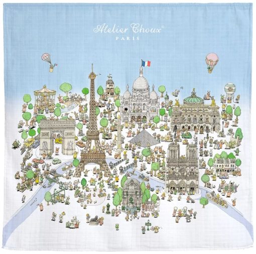 Atelier Choux Paris Baby Wrap - Little French Heart